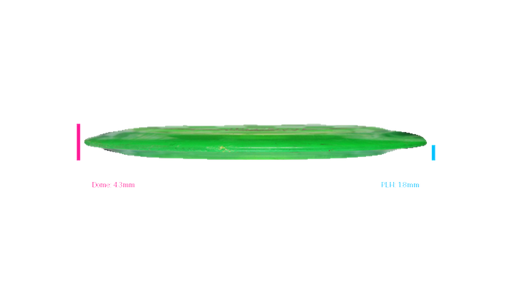 USED Discraft Z Force Distance Driver Profile View