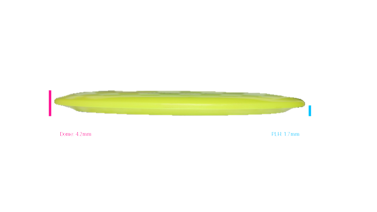 USED Discraft Z Misprint Undertaker Fairway Driver Profile View