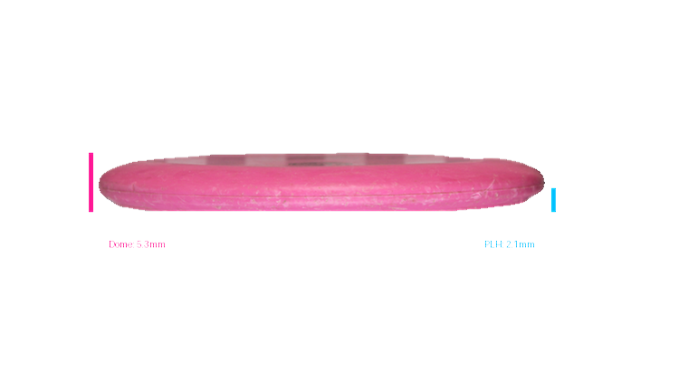 USED Discmania Flex 2 D-Line P1X Putter Profile View