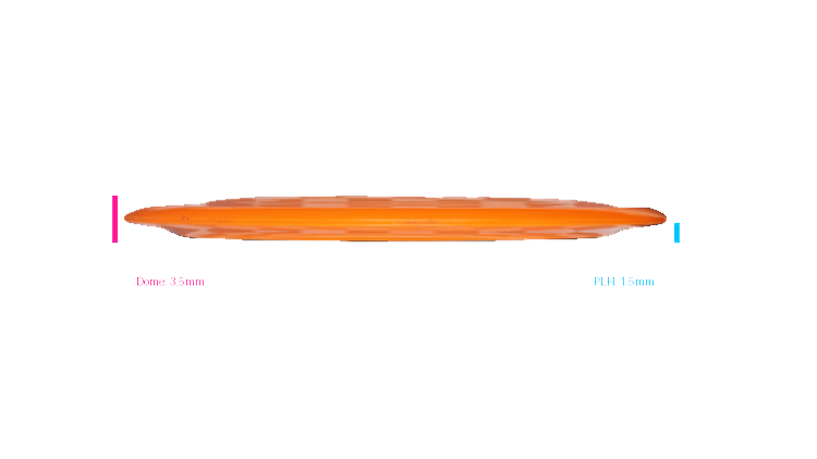 USED Discmania S-Line PD2 Distance Driver Profile View
