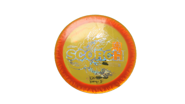 USED Discraft Fuzed Z Scorch Distance Driver Front View