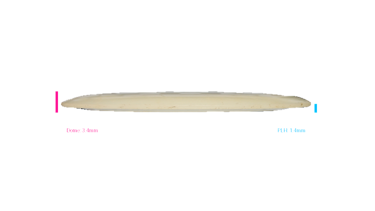 USED Westside Discs VIP King Distance Driver Profile View