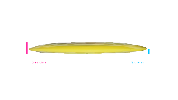 USED Discmania Active Premium Mentor Distance Driver Profile View