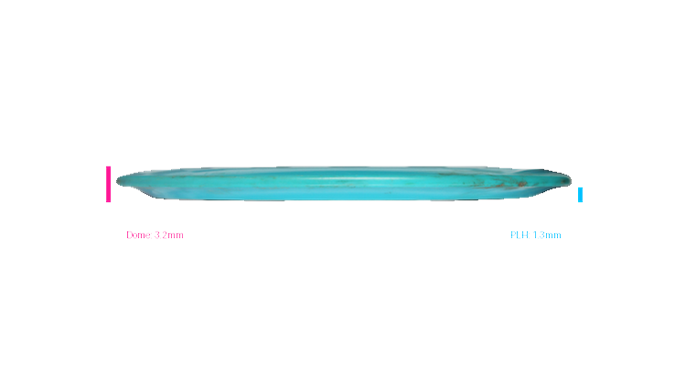 USED Dynamic Discs Fuzion Felon Fairway Driver Profile View