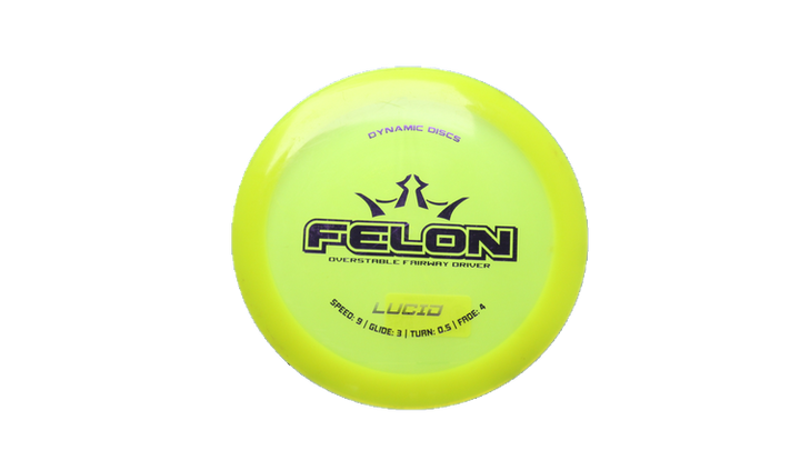 USED Dynamic Discs Lucid Felon Fairway Driver Front View