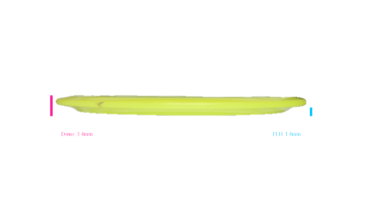 USED Dynamic Discs Lucid Felon Fairway Driver Profile View