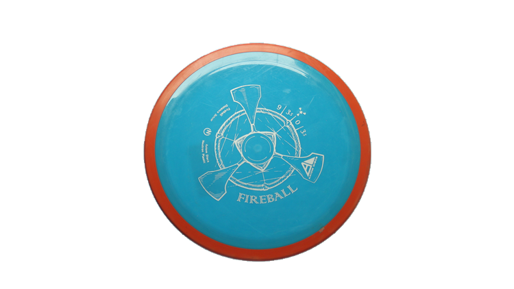 USED Axiom Neutron Fireball Fairway Driver Front View