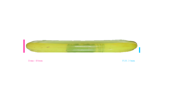 USED Dynamic Discs Lucid-Ice Judge Putter Profile View