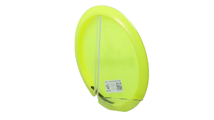 USED Dynamic Discs Lucid-Ice Chameleon Evader Fairway Driver Back View