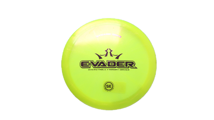 USED Dynamic Discs Lucid-Ice Chameleon Evader Fairway Driver Front View
