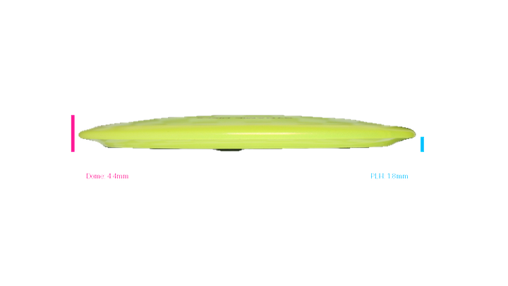 USED Dynamic Discs Lucid-Ice Chameleon Evader Fairway Driver Profile View