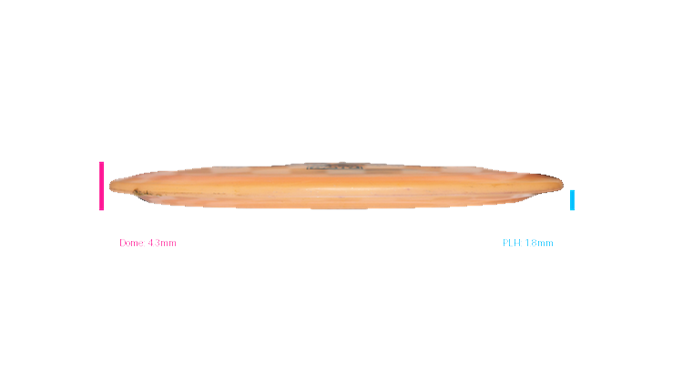 USED Discmania Color Glow C-Line FD3 Fairway Driver Profile View