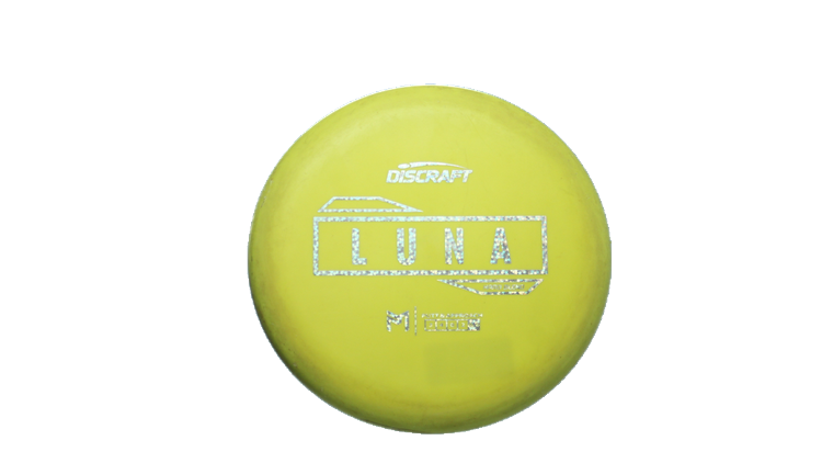USED Discraft Paul McBeth Putter Line Hard Luna Putter Front View