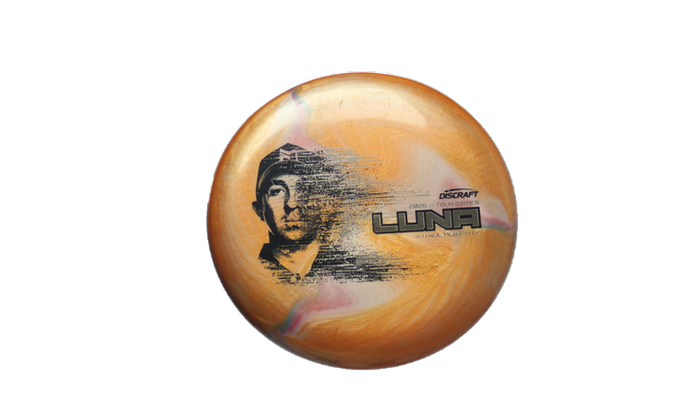 USED Discraft Custom/Other Ti Swirl Luna Putter