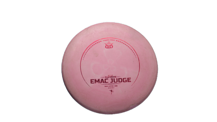 USED Dynamic Discs Supreme Emac Judge Putter Front View