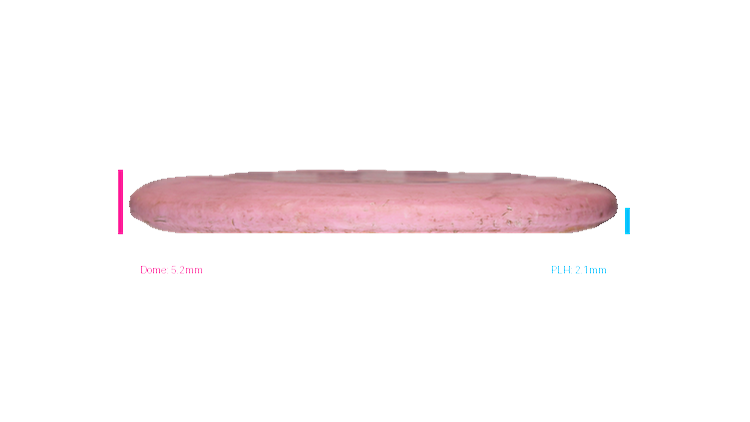 USED Dynamic Discs Supreme Emac Judge Putter Profile View
