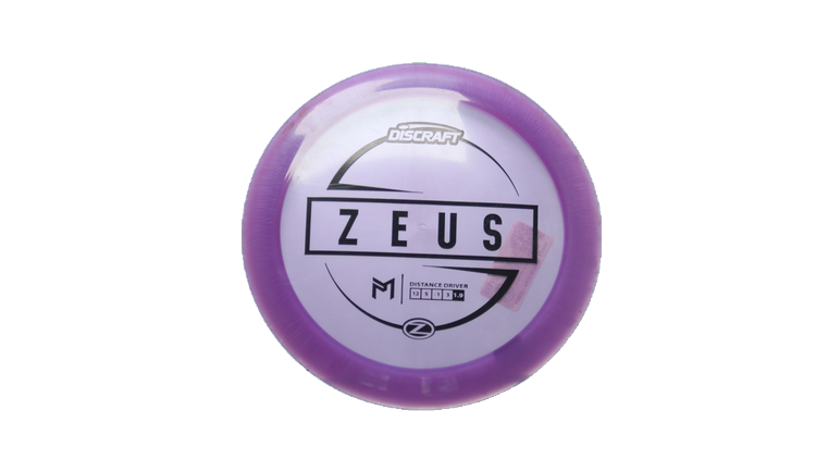 USED Discraft Paul McBeth Z Zeus Distance Driver Front View