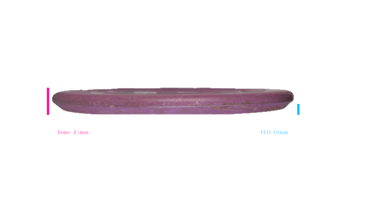 USED Discraft Putter Line Zone GT Putter Profile View