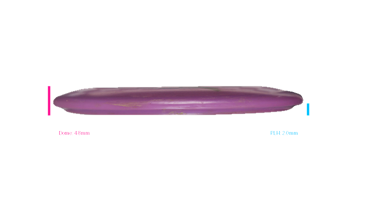 USED Discraft Z Comet Midrange Profile View