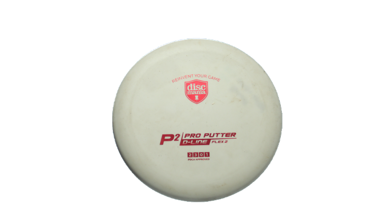 USED Discmania Flex 2 Swirl D-Line P2 Putter Front View