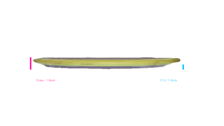 USED Axiom Neutron Fireball Fairway Driver Profile View