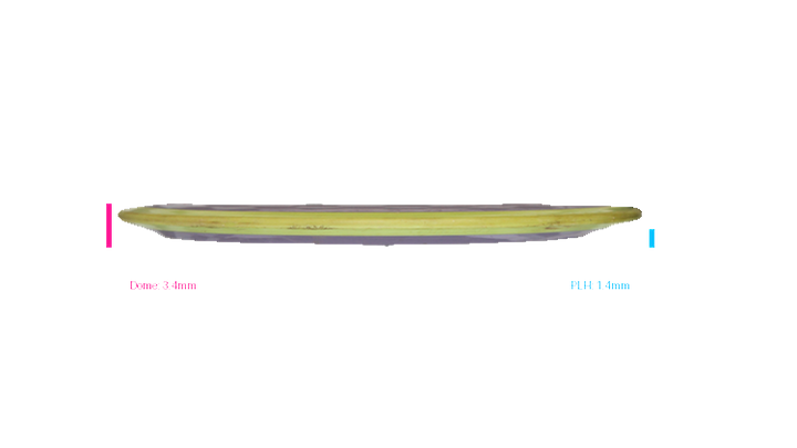 USED Axiom Neutron Fireball Fairway Driver Profile View