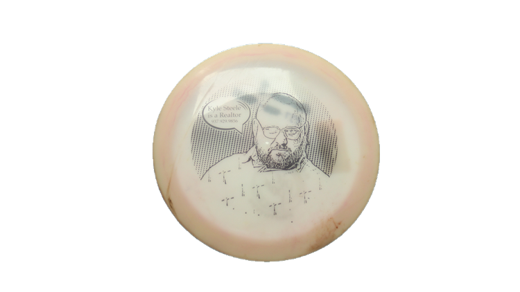 USED Pie Pan Discs Baker's Blend Grunt Fairway Driver Front View