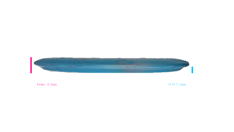 USED DGA Splatter Stone Squall Midrange Profile View