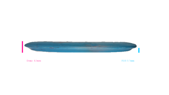 USED DGA Splatter Stone Squall Midrange Profile View