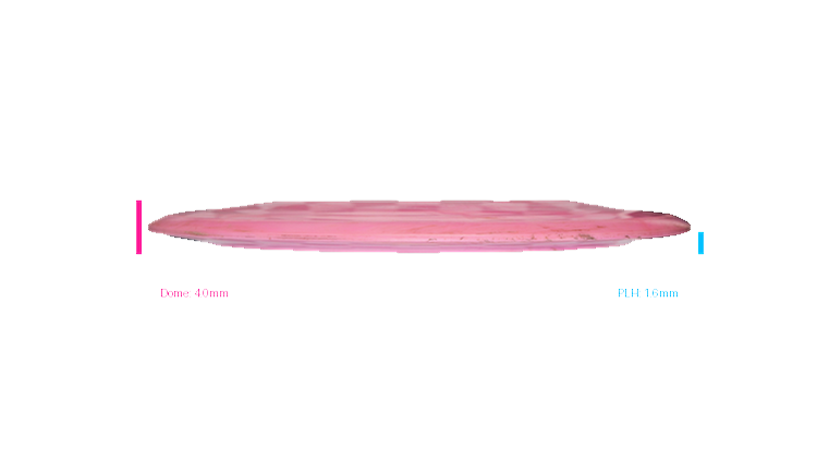 USED Discmania Swirl S-Line PD2 Distance Driver Profile View