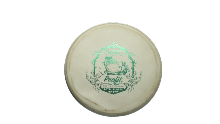 USED Mint Discs Soft Royal Profit Putter Front View