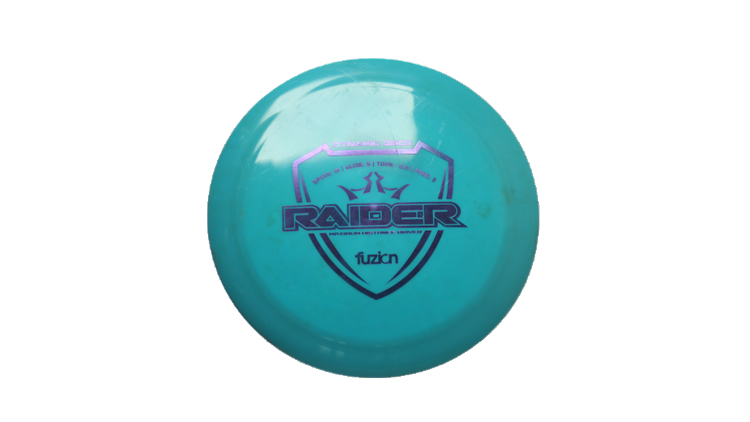 USED Dynamic Discs Fuzion Raider Distance Driver Front View