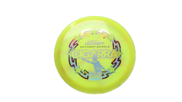 USED Discraft Z Swirl Cigarra Fairway Driver Front View