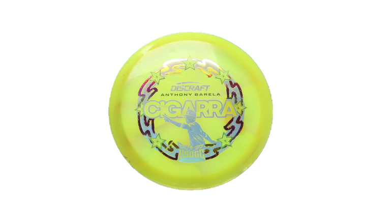 USED Discraft Z Swirl Cigarra Fairway Driver Front View