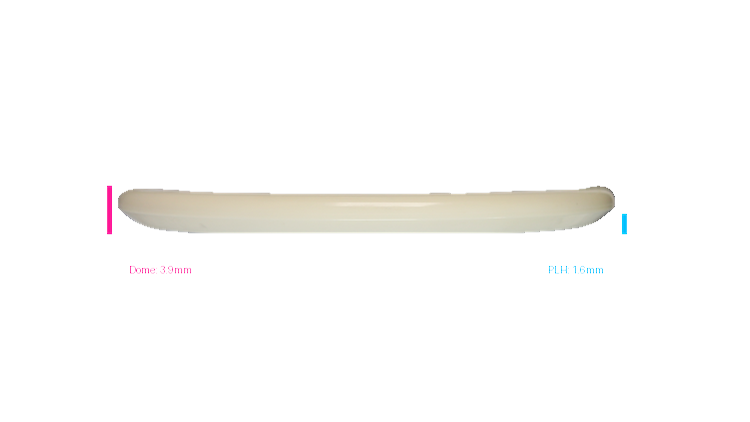 USED Finish Line Discs Radiant Chicane Putter Profile View
