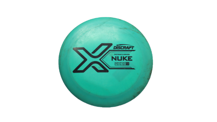 USED Discraft X Line Nuke Distance Driver Front View