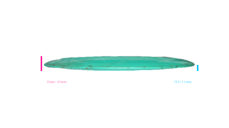 USED Discraft X Line Nuke Distance Driver Profile View