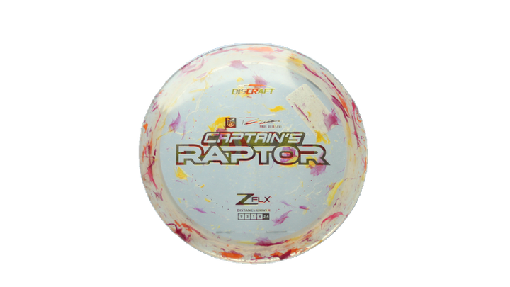 USED Discraft Jawbreaker Z FLX Captain's Raptor Fairway Driver Front View
