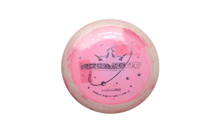 USED Dynamic Discs Lucid-Ice Orbit Breakout Fairway Driver Front View