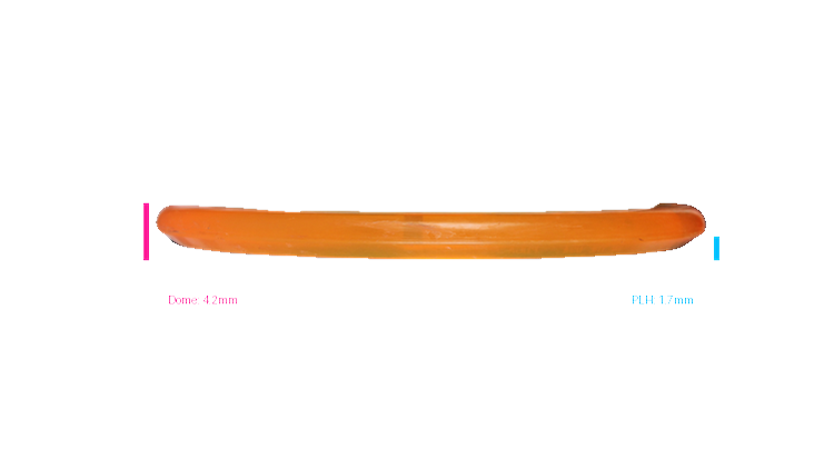 USED Discraft Z Zone SS Putter Profile View