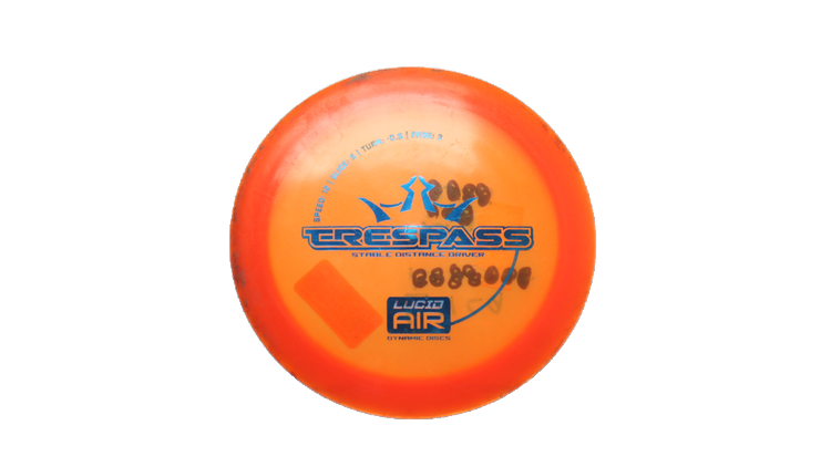 USED Dynamic Discs Lucid Air Trespass Distance Driver Front View