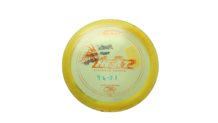 USED Discraft Z Lite Heat Fairway Driver Front View