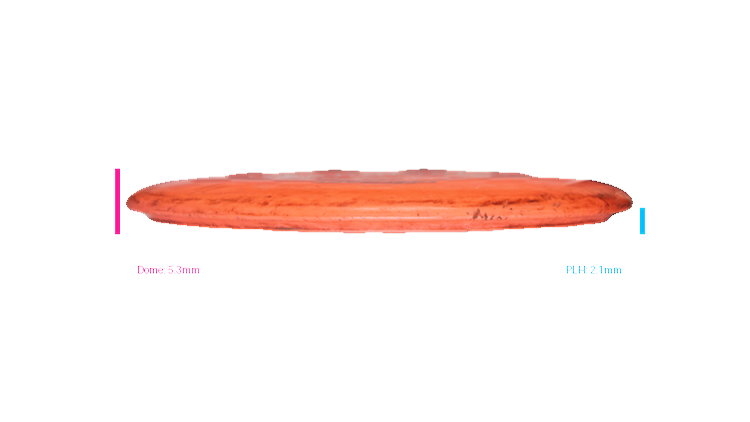 USED Discraft X Line Comet Midrange Profile View