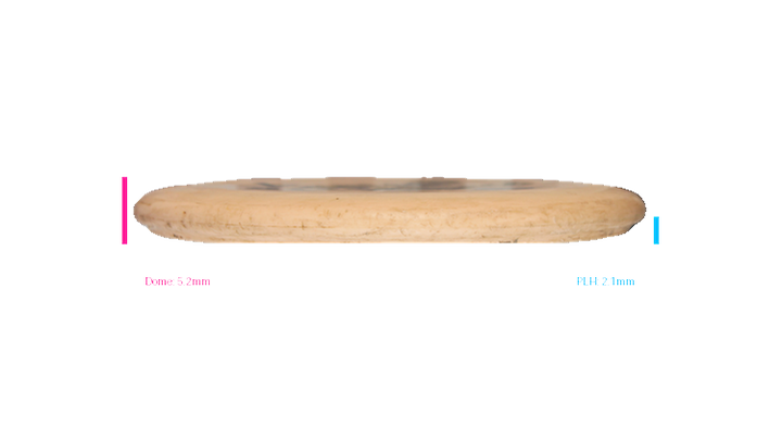 USED Viking Ground Plastic Rune Putter Profile View