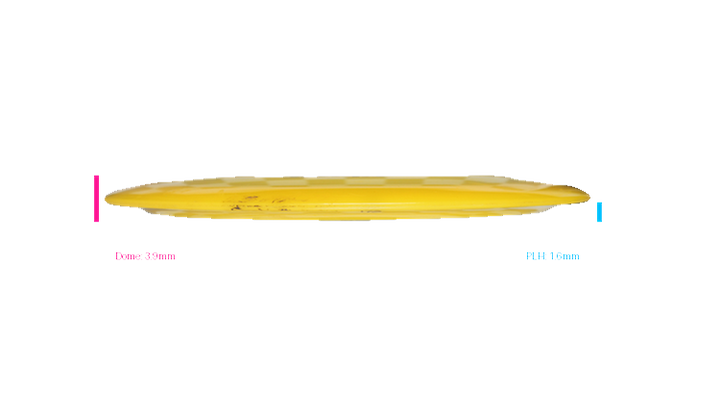 USED Clash Steady Vanilla Distance Driver Profile View