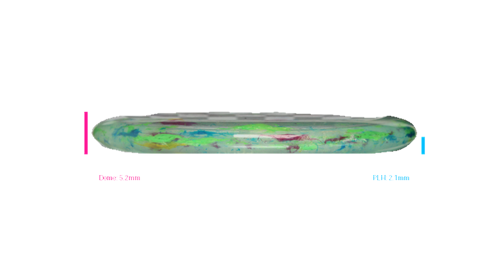 USED Discraft Jawbreaker Z Luna Putter Profile View