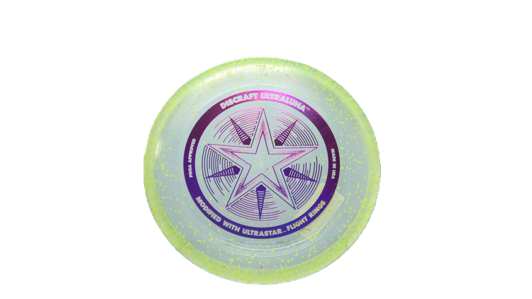 USED Discraft Z Confetti Ultra-Luna Putter Front View