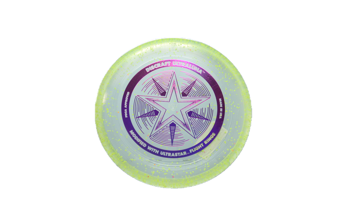 USED Discraft Z Confetti Ultra-Luna Putter Front View