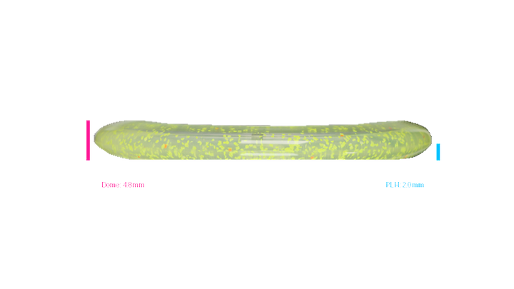 USED Discraft Z Confetti Ultra-Luna Putter Profile View
