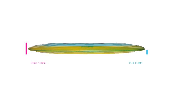 USED Latitude 64 Grand Orbit Grace Distance Driver Profile View